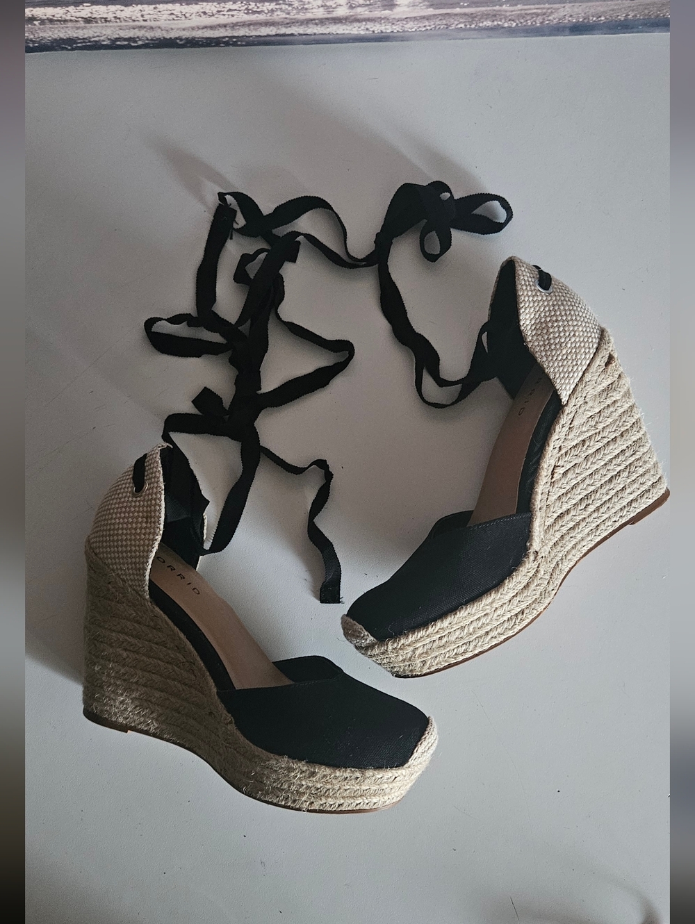 NWT Torrid Ankle Wrap Wedges
